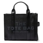 Marc Jacobs Medium Leather Tote Bag in Black