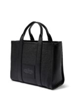 Marc Jacobs Medium Leather Tote Bag in Black