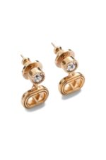 Valentino Garavani Ovalette Earrings Gold