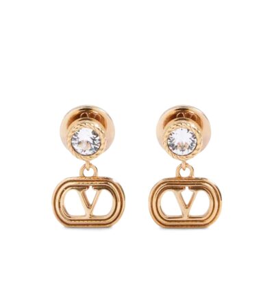 Valentino Garavani Ovalette Earrings Gold