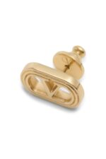 Valentino Garavani Ovalette Metal Earrings Gold