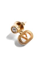 Valentino Garavani Ovalette Earrings Gold