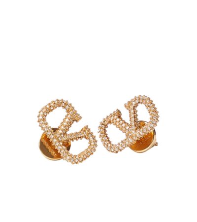 Valentino Garavani VLogo Earrings Women Gold