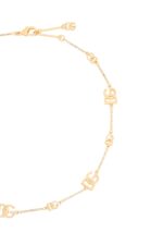 Dolce & Gabbana DG Multi-Logos Short Necklace Gold