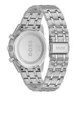 Front view of BOSS Tourmaster Two-Tone Bracelet Watch in stainless steel