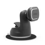 iOttie iTap 2 magnetic car mount attached to a car dashboard holding a smartphone