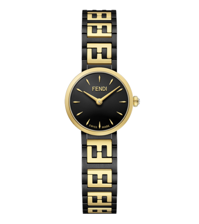 FOREVER FENDI WATCH Women's Forever Fendi 19 mm two-tone stainless steel watch.