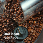 Philips HD7900/50 All-in-1 Brew Coffee Maker with Integrated Grinder in Black and Silver