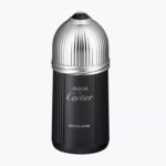 100ml bottle of Pasha de Cartier Edition Noire showing the metallic cap and black gradient glass.