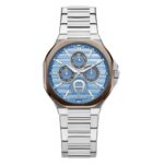 Aigner Fermo AIAGW266002W men's watch with silver stainless steel case and analog dial.