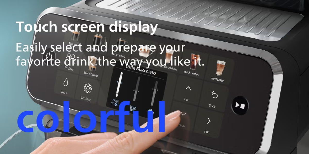 Philips Series 5500 Fully Automatic Espresso Machine Grey EP5547/90