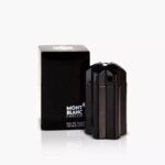 100ml black designer bottle of Montblanc Emblem EDT featuring the iconic star shape.