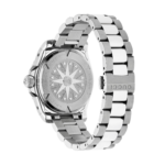 Gucci Dive 40mm automatic watch with black dial and stainless steel bracelet