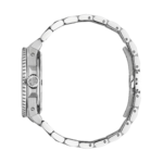 Gucci Dive 40mm automatic watch with black dial and stainless steel bracelet