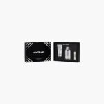 Montblanc Explorer Platinum 100ml EDP bottle showing its silver textured design.