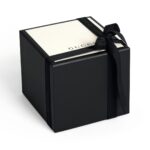 Gucci G-Flat 24mm stainless steel watch with burgundy diamond dial