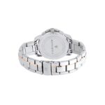 Maserati Successo Men's Chronograph watch in silver stainless steel with multi-color strap.