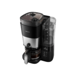 Philips HD7900/50 All-in-1 Brew Coffee Maker with Integrated Grinder in Black and Silver