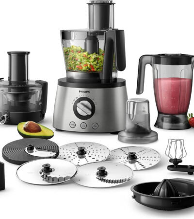 Philips HR7778/01 Avance Collection Food Processor with Blender Jar and Accessories