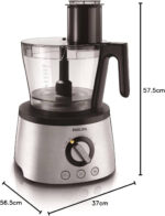 Philips HR7778/01 Avance Collection Food Processor with Blender Jar and Accessories