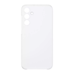 Official Samsung Galaxy A25 5G Clear Case on phone showing transparent back