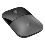 HP Z3700 dual wireless mouse in Silver showing its ultra-slim 25mm height.