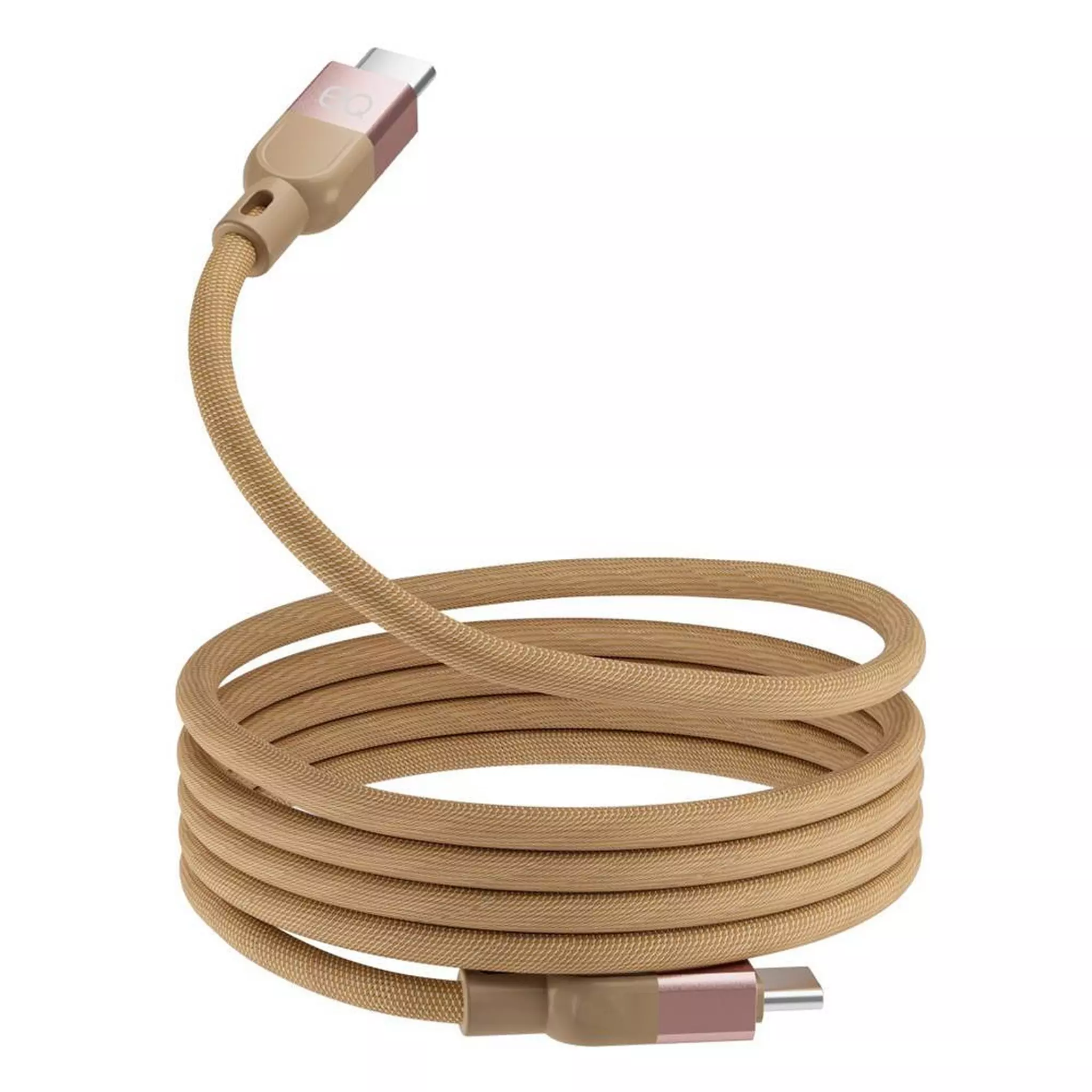 EQ-100W-USB-C-Cable-2m-Starlight-A23CC10020 EQ 2-meter 100W USB-C to USB-C fast charging cable in Starlight