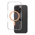 Clear Panzer-Care Peachy MagSafe Case for iPhone 16 Pro 6.3-inch