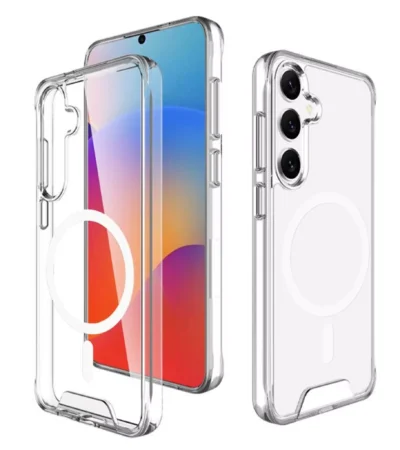 EQ Pure Star Clear Mag-Safe Compatible Case for Samsung Galaxy S25 Plus