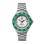 TAG Heuer Formula 1 Solargraph 38mm Men's Watch with White Dial