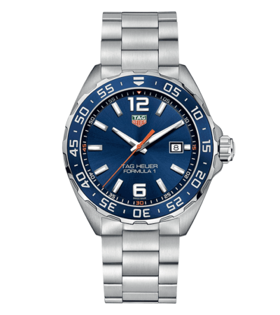 TAG Heuer Formula 1 Men's Watch with Blue Sunray Dial and Steel Bracelet