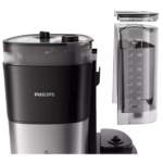 Philips HD7900/50 All-in-1 Brew Coffee Maker with Integrated Grinder in Black and Silver