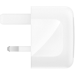 Belkin 30W USB-C White Wall Charger with Foldable Prongs