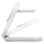 White Belkin 3-in-1 Foldable Magnetic Charger with 25W Qi2 Fast Charging