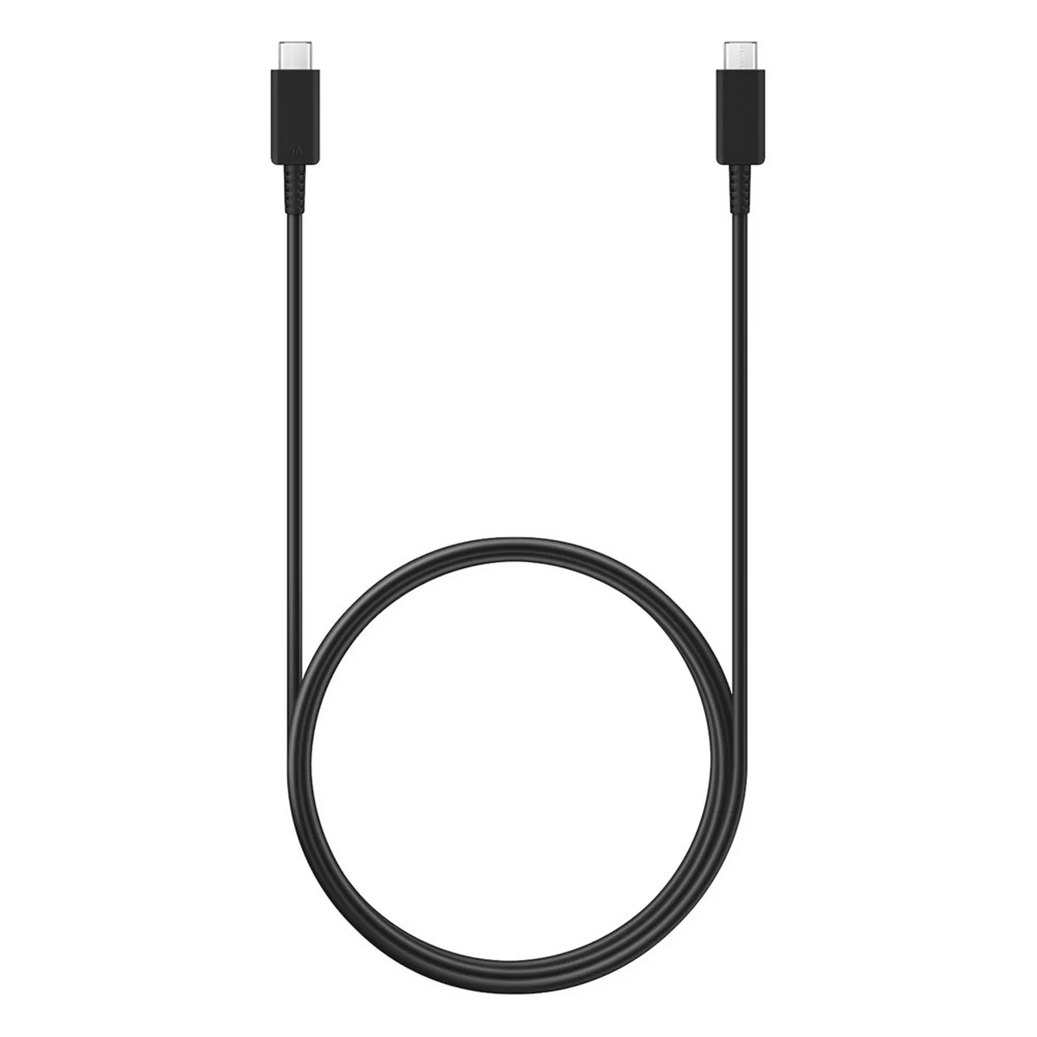 Samsung-USB-C-to-USB-C-1-8m-Cable-Black-Coiled Official 1.8-meter Samsung USB-C to USB-C 5A Black Charging Cable