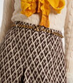 Valentino Garavani VLogo Signature Chain Belt in Antique Gold Brass