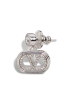 Valentino Garavani Ovalette earrings with Swarovski crystals and VLogo signature