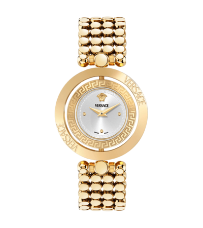 Versace Eon Restyling Jewels Watch with Dual-Circle Case and Bead Bracelet