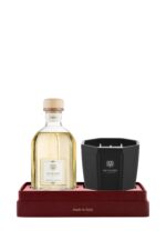 Dr. Vranjes Ambra gift set featuring 500ml diffuser and 500g onyx amber candle