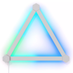 Nanoleaf Lines 60 Degrees Expansion Pack featuring three modular LED light bars