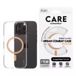 Clear Panzer-Care Peachy MagSafe Case for iPhone 16 Pro 6.3-inch