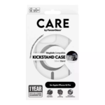 Panzer Care Mag-Safe Case with Silver Kickstand for iPhone 16 Pro 1326