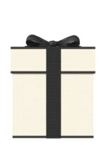 A Jo Malone London Pine & Eucalyptus Scented Candle in a decorative holiday glass jar with a silver lid.