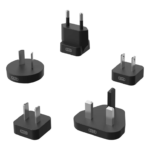 Belkin 3-in-1 BoostCharge Pro Foldable Qi2 Wireless Charger in Black