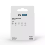 EQ 1.8m 100W USB-C to USB-C coiled spiral charging cable in black