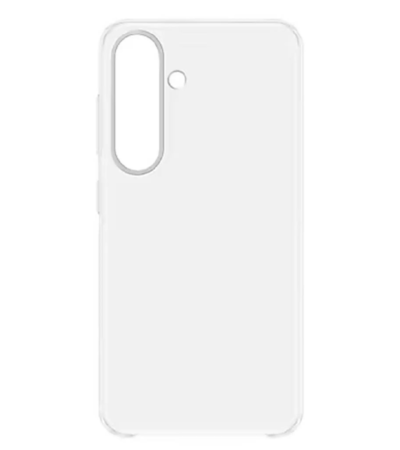 Official Clear EF Case for Samsung Galaxy S25 Plus showing transparent back