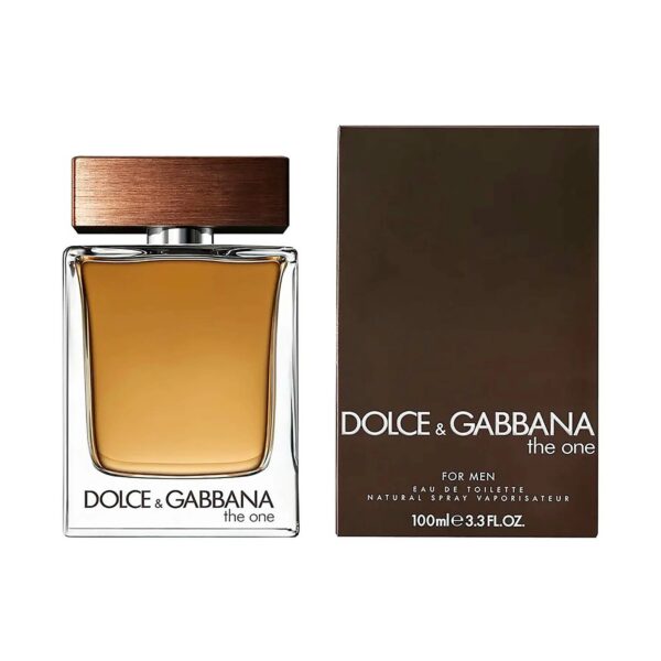 Dolce & Gabbana The One for Men Eau de Parfum 100 ml bottle with Brown metal cap
