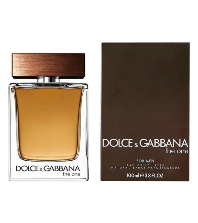 Dolce & Gabbana The One for Men Eau de Parfum 100 ml bottle with Brown metal cap