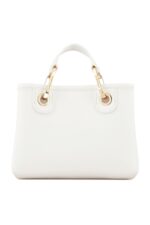 Small Emporio Armani MyEA Shopper bag in synthetic leather with top handles.