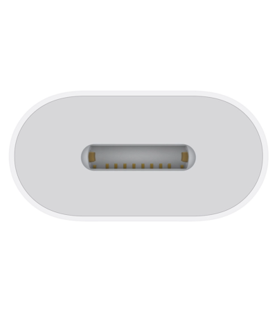 Official Apple USB-C to Lightning Adapter in White